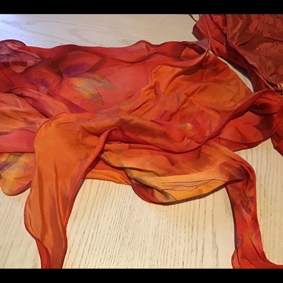 TOME custom dress with matching wrap - Picture 4 of 4